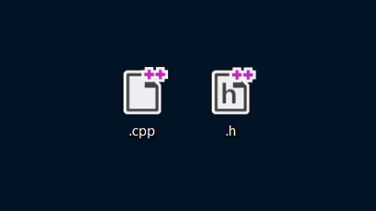 Что такое cpp и h и как их применять и использовать на c++ - YouTube