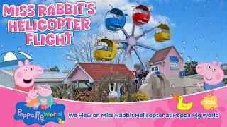 A Rainy Miss Rabbits Helicopter Flight In Peppa Pig World At Paultons Park Feb 2026 4K