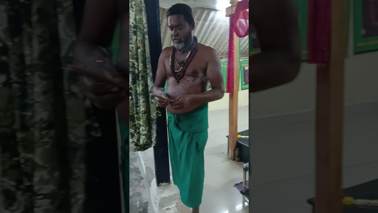 மாலை வேளை பூசை!!