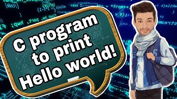 C program to print hello world |  C programming Tutorial Program 1