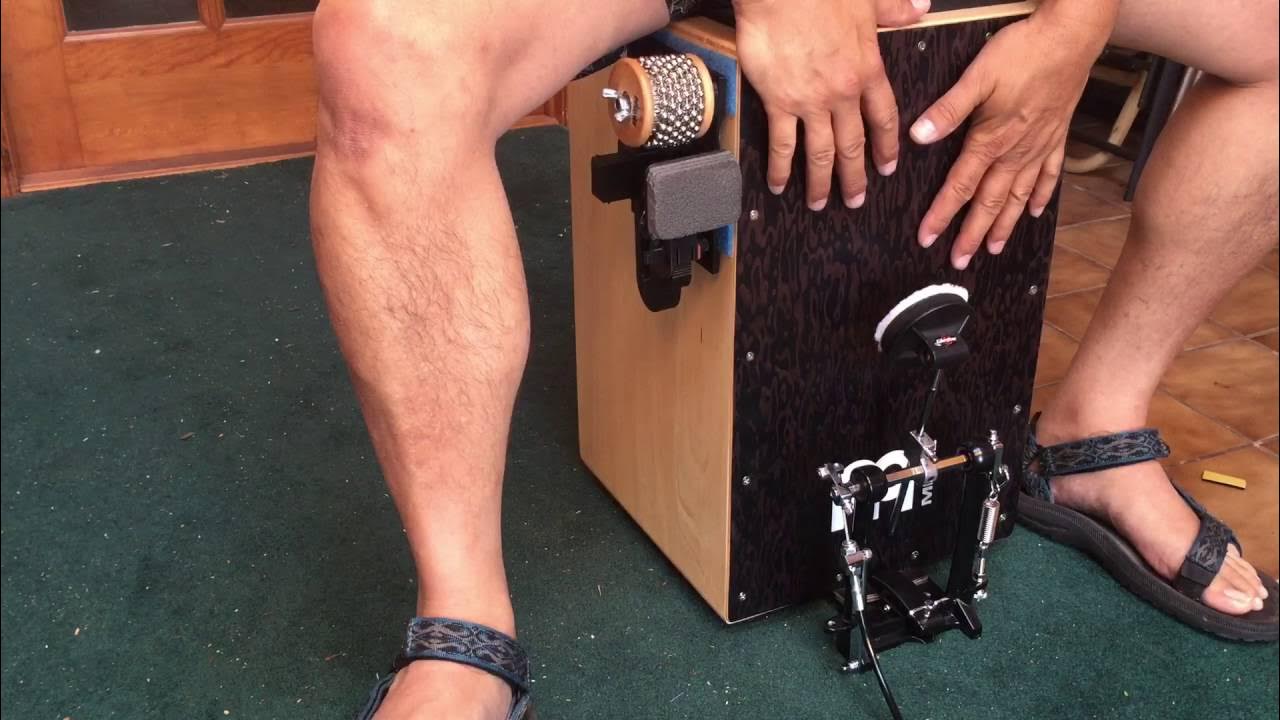 CajonEez's Cajon Drum Jingle Accessory Cajon HiHat rhythm Gadget