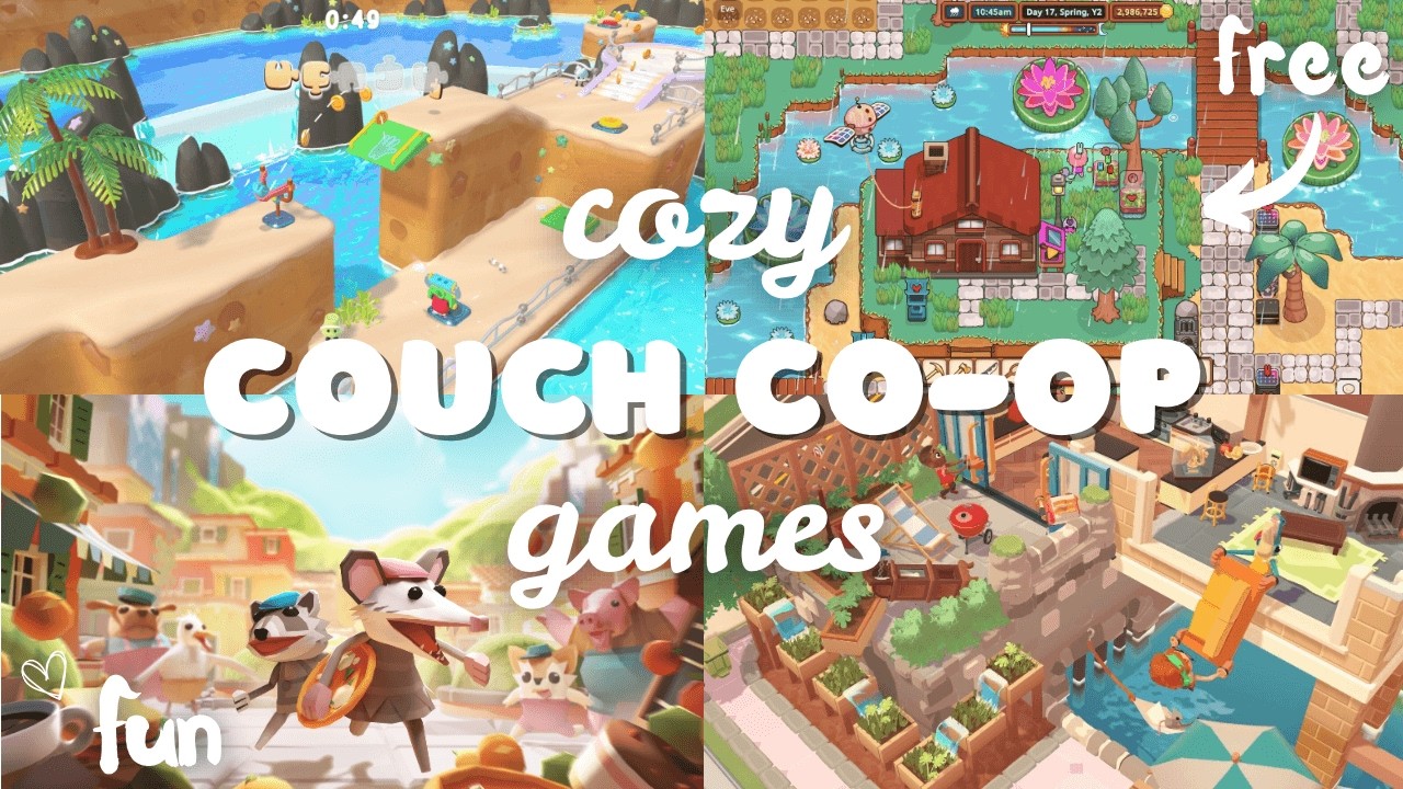 11+ Недооцененная игра для уютного кооператива на диване, которую вы не захотите пропустить (Stea...