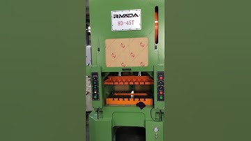 Honger Machine H Frame High Speed Press machine is testing in factory