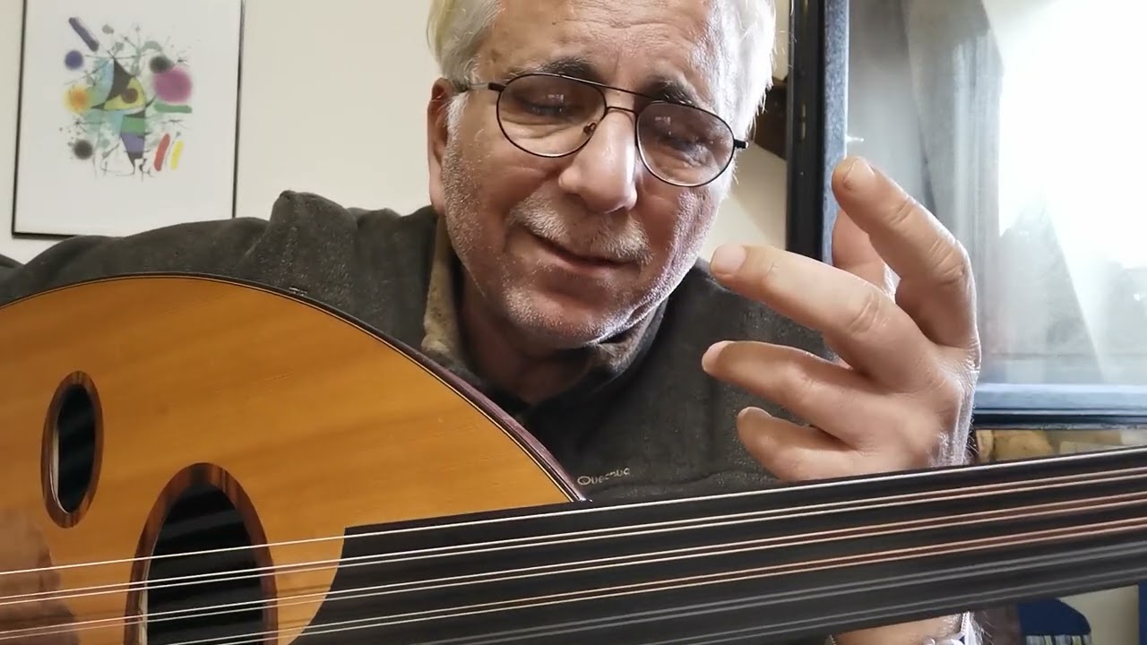 تمرين عل مقام البيات حب ايه