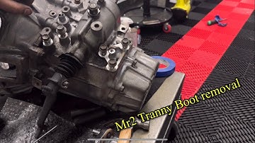 Mr2 Transmission shift selector boot removal