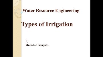Water Resource Engineering: lecture 3