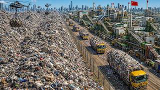China Remove 9.8 Billion Tons of Trash With Advanced Technology- Leaving America Behind In Recycling