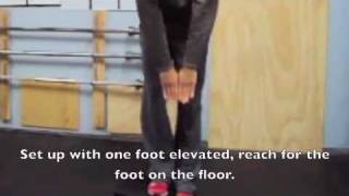 Celebrity "Toe touch test" Profile