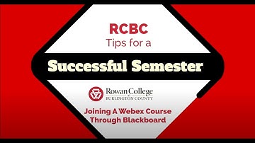 Webex Classroom in Blackboard