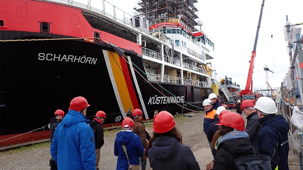 Neues Mehrzweckschiff Scharhörn: Vierter Rundgang – finale Phase der Endausstattung