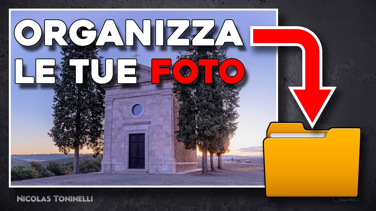 Come organizzare al MEGLIO le proprie FOTOGRAFIE | Hard Disk sempre in ordine!