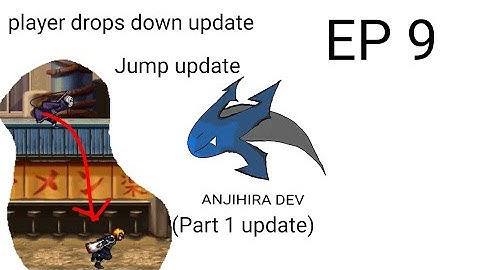 Godot Engine Tutorial Platformer player Drops Down Update and Jump Update ( EP 9) (Part 1 Update)