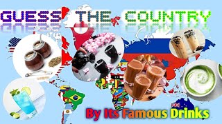 Guess the Country by Its Famous Drink #CountryQuiz#FamousDrinks#WorldCulture#Trivia#GlobalDrinks