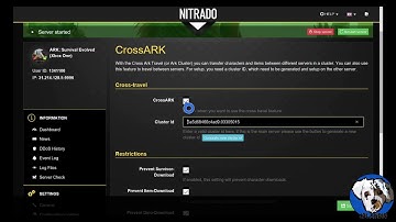 Nitrado Tutorial: Ark Survival CrossArk