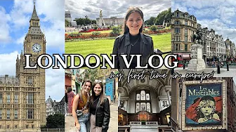 LONDON TRAVEL VLOG: buckingham palace, les miserables, boat tour, bridgerton church, room tour