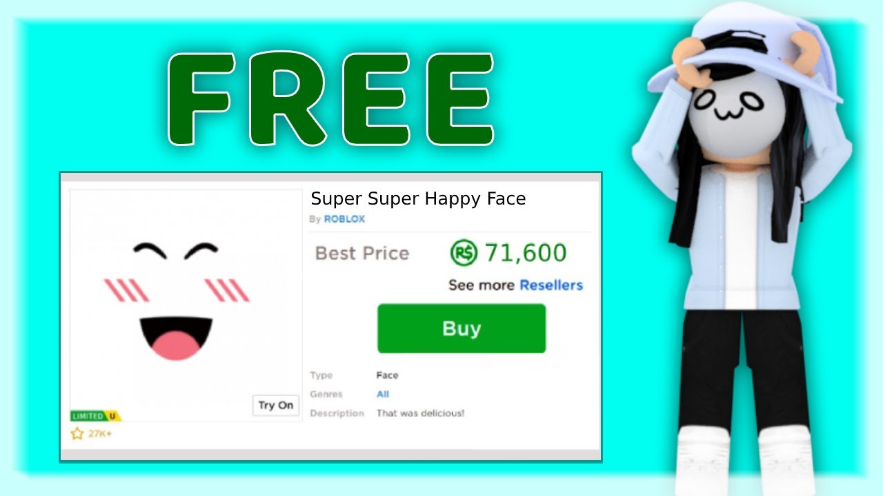 HOW TO MAKE YOUR OWN FACE ON ROBLOX FOR FREE YouTube