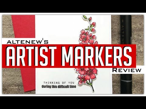 Altenew Artist Markers + Altenew Color Therapy