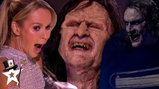 Most TERRIFYING Got Talent Magician EVER? All Auditions \& Performances from The Witches!