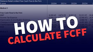Free Cash Flow: Free Cash Flow to the Firm Simplified | FCFF Calculation
