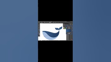 Adobe illustrator Fish logo #shortsvideo