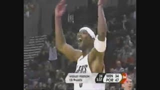 Jeff Mcinnis 21 Points 8 Ast Vs. Timberwolves, 2003-04.