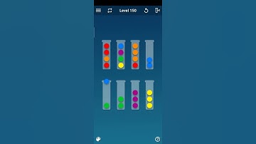 Ball Sort Puzzle Level 150 (Ball Sort Puzzle - Color Sorting Games by Spica Game Studio)