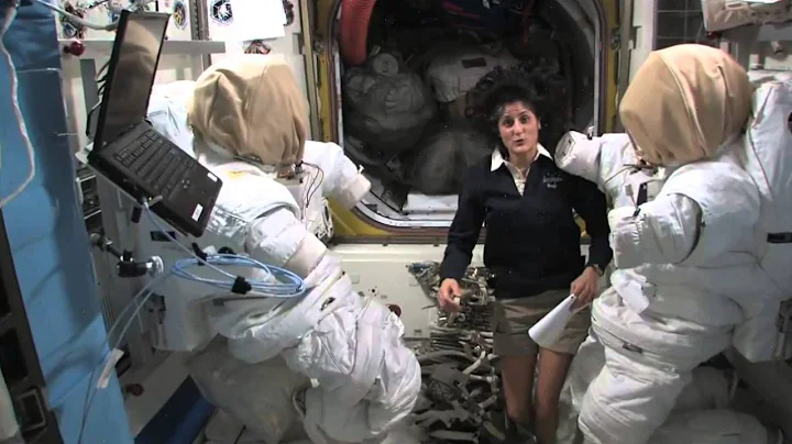 ISS Tour: Labs, Exercise Bike & Space Suits  | Video