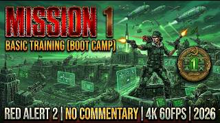 Red Alert 2 Boot Camp Mission 1 – Basic Training | No Commentary | 4K 60FPS | 2026