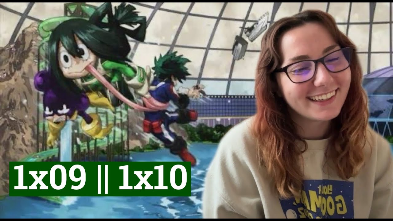 the villains have arrived! || My Hero Academia Rewatch & Discussion 1x09-1x10 Reaction