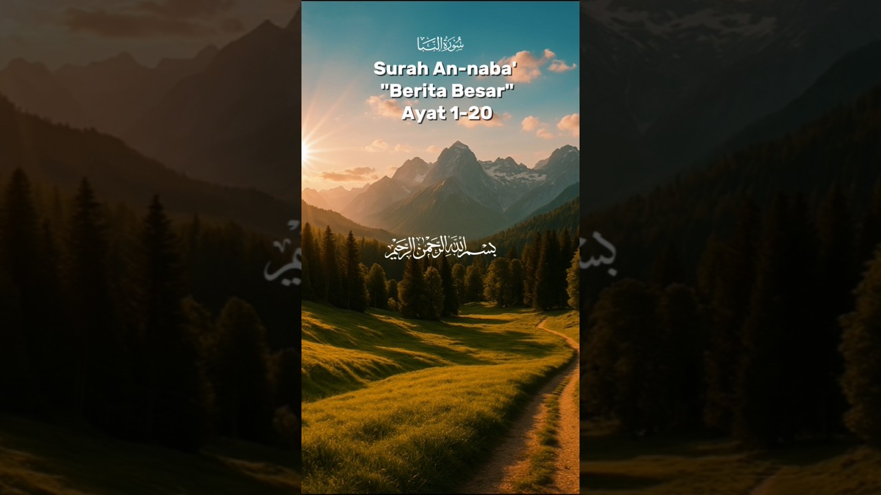 Surah An-naba' Ayat 1-20