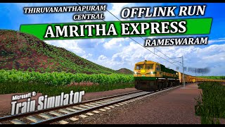 🔴LIVE | 16343 AMRITHA EXPRESS IN MSTS LOCO PILOT DUTY IN INDIAN TRAIN SIMULATOR | #msts #mstslive screenshot 5
