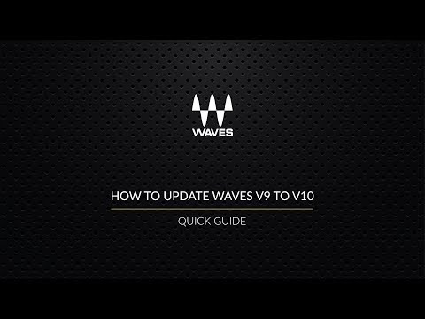 How to Update Waves V9 to V10