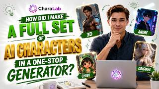 How to Create a Full Set of AI Character Assets in a One-Stop Generator | CharaLab