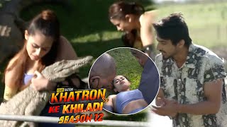 Khatron Ke Khiladi 12 PROMO: Jannat Ke Samna Haar Gaya Magarmach, Faisu Ne Kiya Jannat Ko Cheer screenshot 5