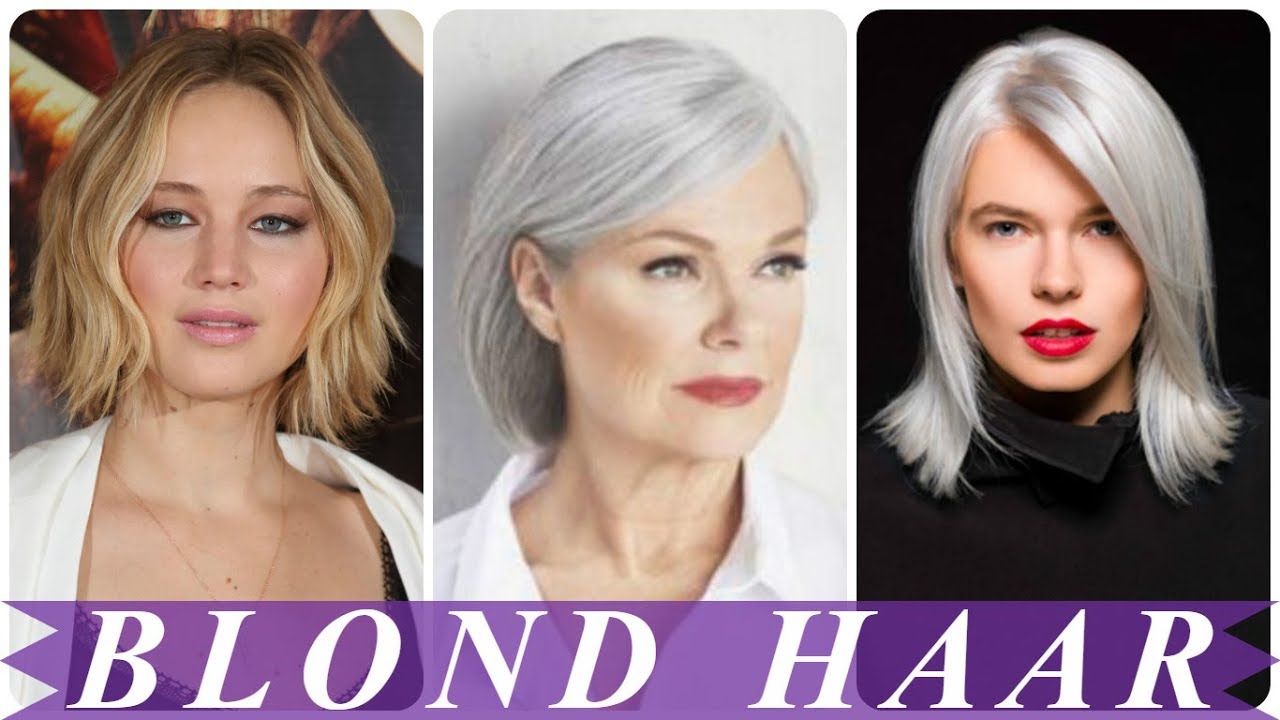 Nieuwe korte kapsels dames blond 2018