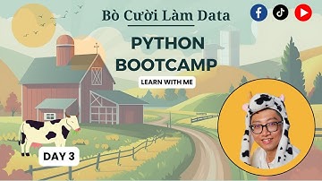 Python cơ bản | 30d Challenge: Day 3 | Install Python in full ways | Carry by Bò Cười Làm Data