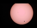 Transit of Venus and an Airplane