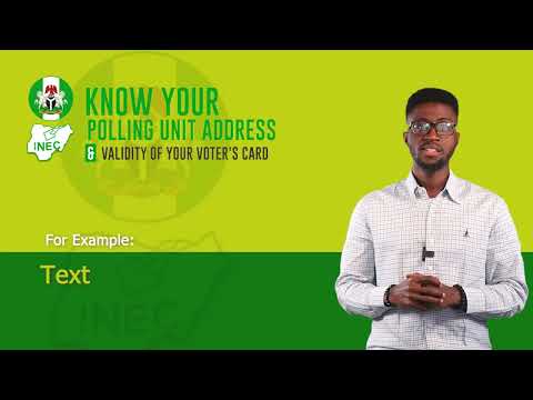 How To Locate Your Polling Unit And Collect Your PVC INEC