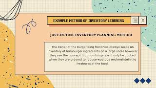 (IMS555) INVENTORY PLANNING