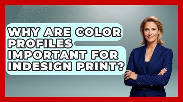 Why Are Color Profiles Important For InDesign Print? - Design Tool Unlocked