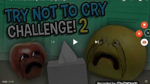 Annoying Orange try not to cry challenge 2 but with Alphablocks scenes