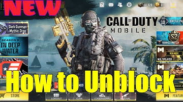 How to Unblock someone from your blacklist in COD Mobile✅✔️