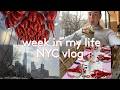 week in my life in NYC vlog