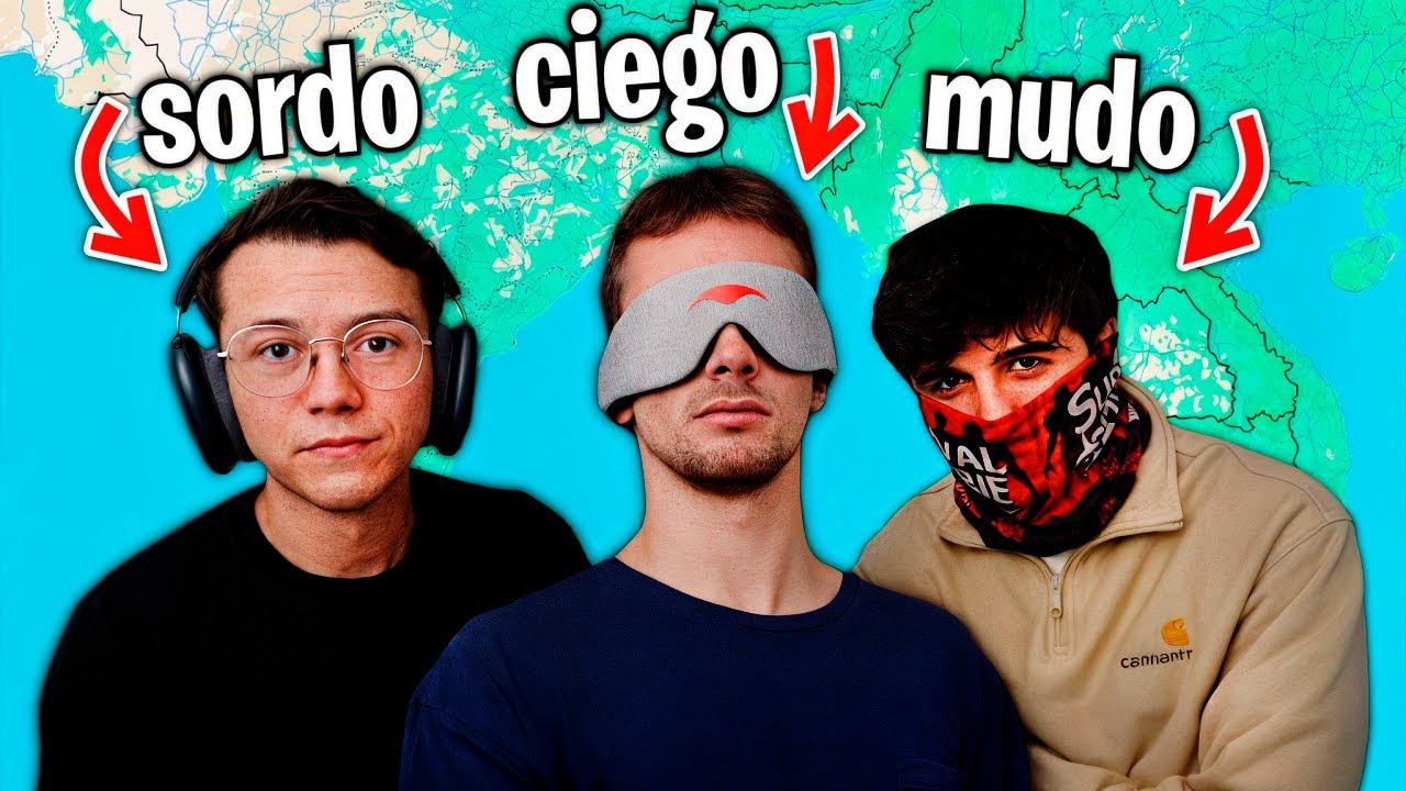 Sordo, Ciego y Mudo Juegan Geoguessr