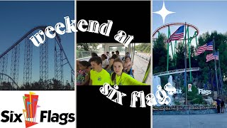 картинка: Парк аттракционов в Америке🇺🇸— Six Flags за 48 часов!