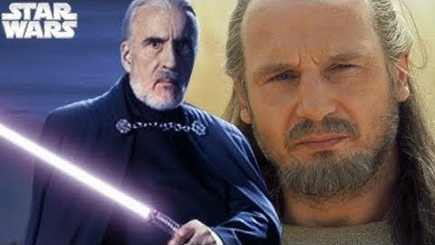 Star Wars CONFIRMS Dooku Turned To The Dark Side Before Qui-Gon