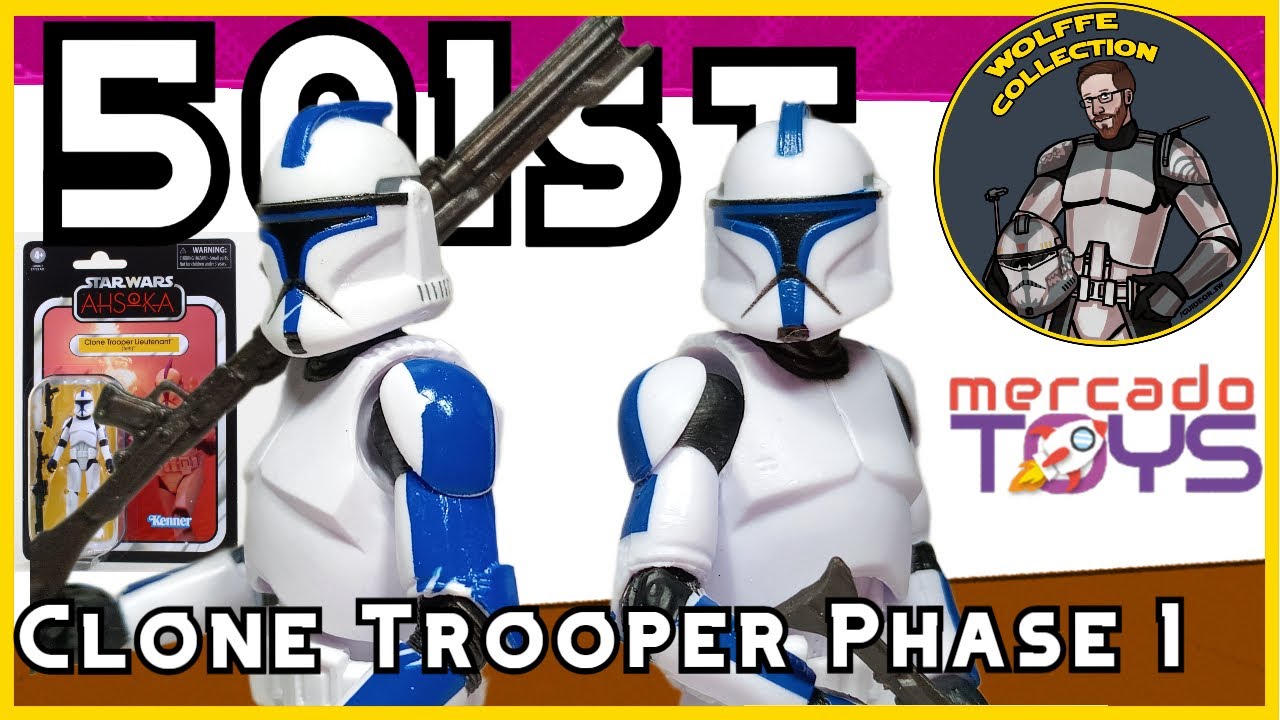 501st Clone Trooper (TVC-384) - STAR WARS - Wolffe Collection