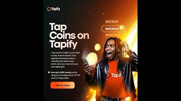 HOW TO EARN FROM TAP GAMES AND TAPPING ON COIN ON TAPIFY #tapify