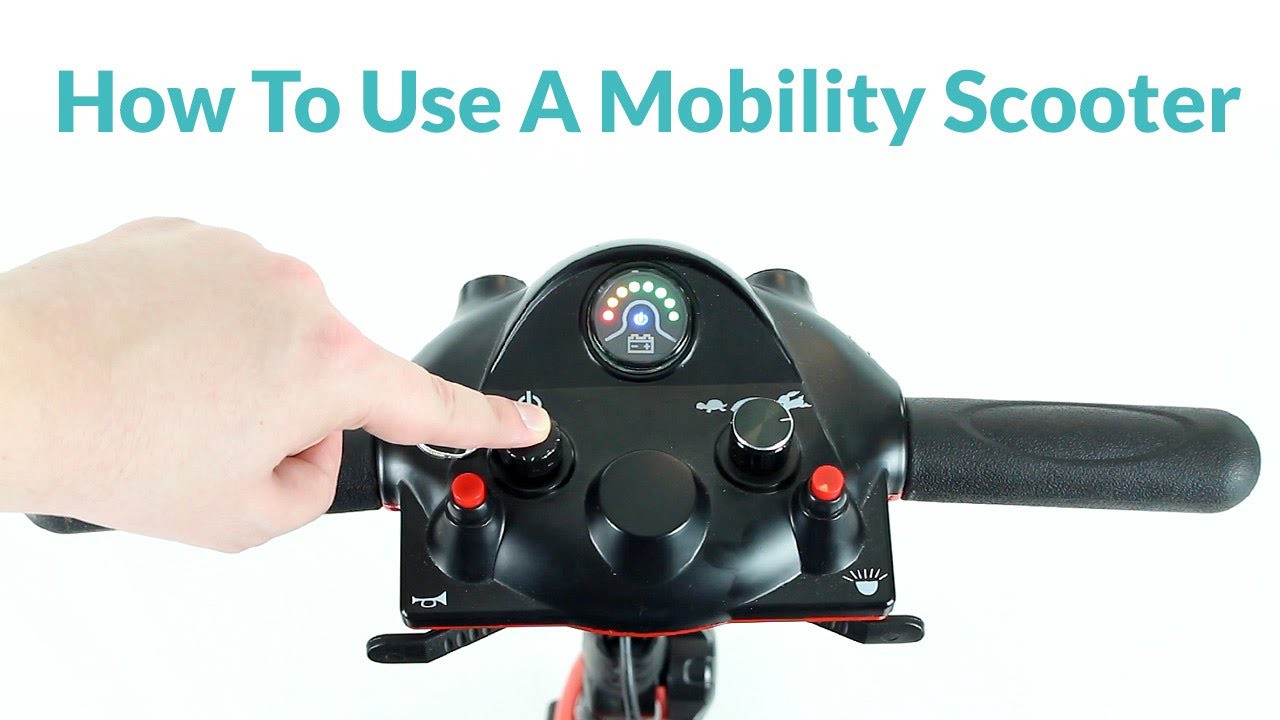 How to Use Mobility Scooter Safely and Effectively