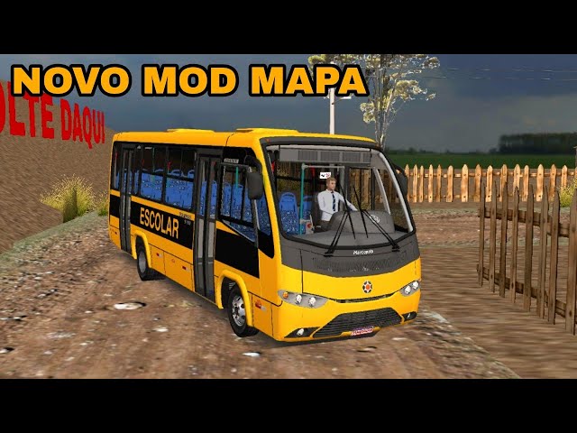 CONFERINDO NOVO MOD MAPA ESCOLA PROTON BUS SIMULATOR 